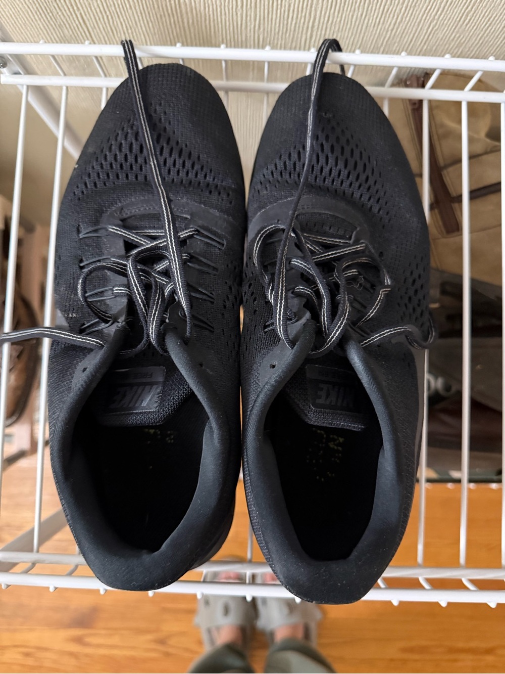 Nike Free RN Women’s Black Mesh Lightweight Sneakers